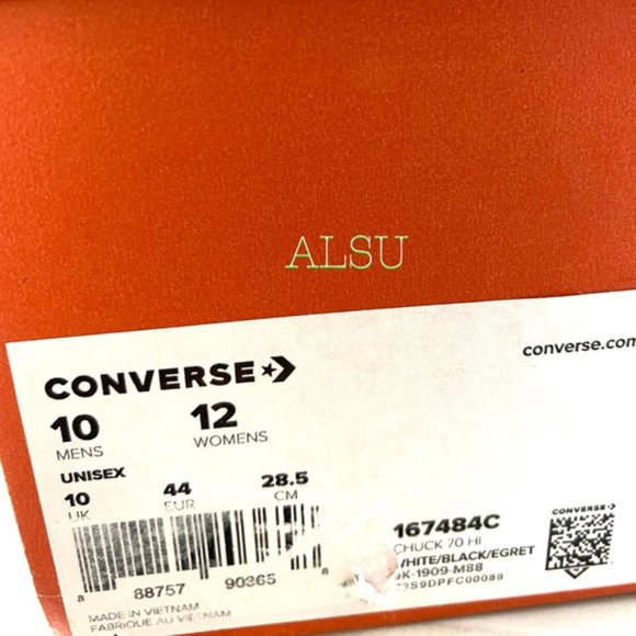 💖MEGA SALE💖Converse Chuck 70 Animal Print Casual Skate Shoes Men’s 167484C - Picture 2 of 11